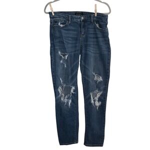 Judy Blue Dark Blue Boyfriend Jeans